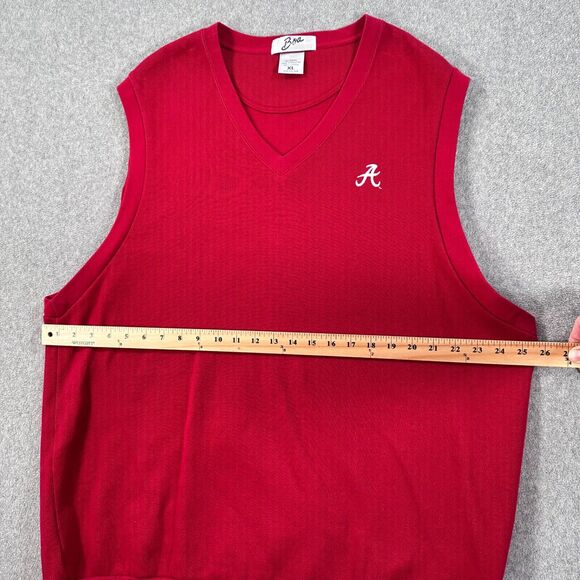 Alabama Crimson Tide Boa by Blue Dolphin Designs Knit Sweater Vest Men XL V-Neck - Picture 5 of 6